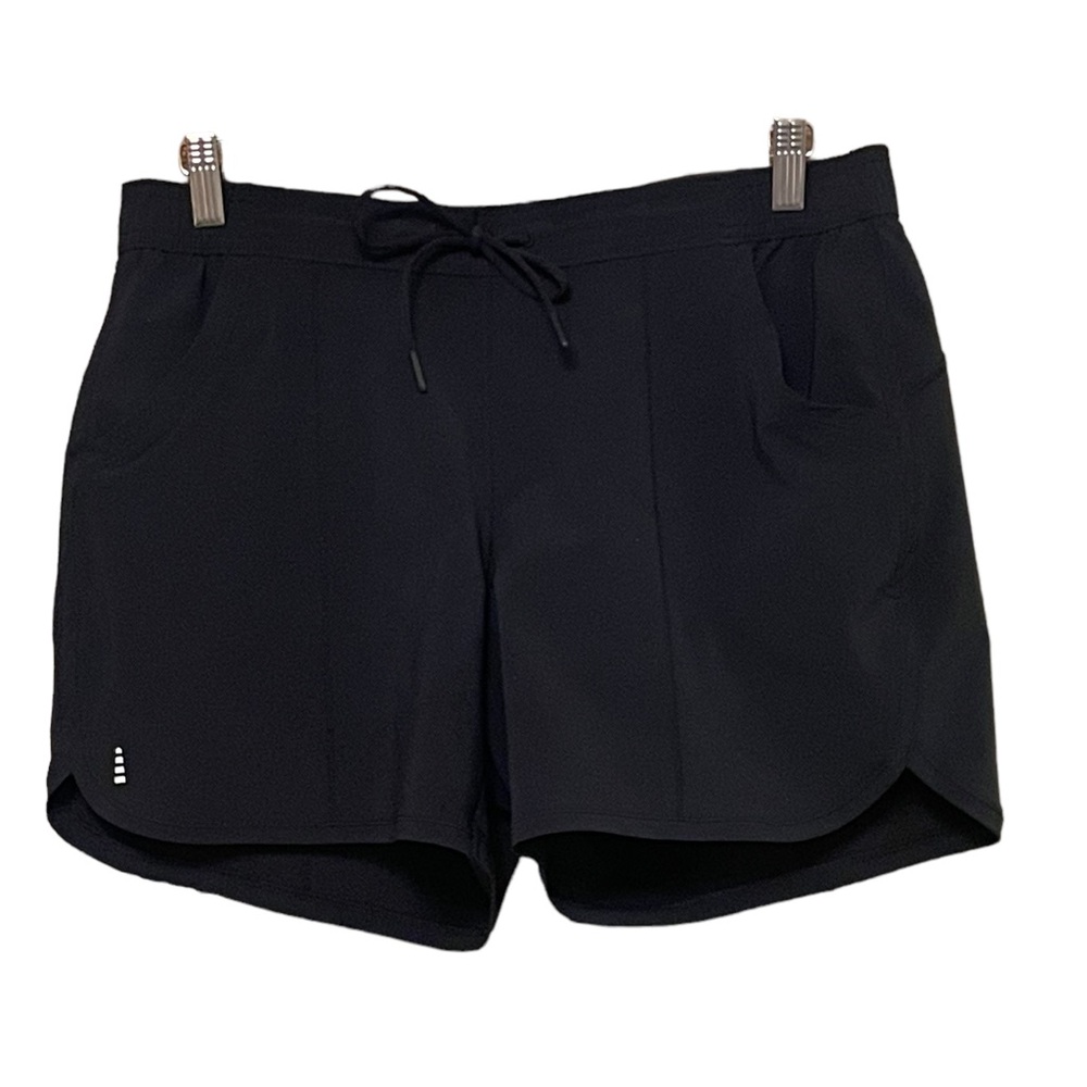 Lands' End Black Swim Shorts